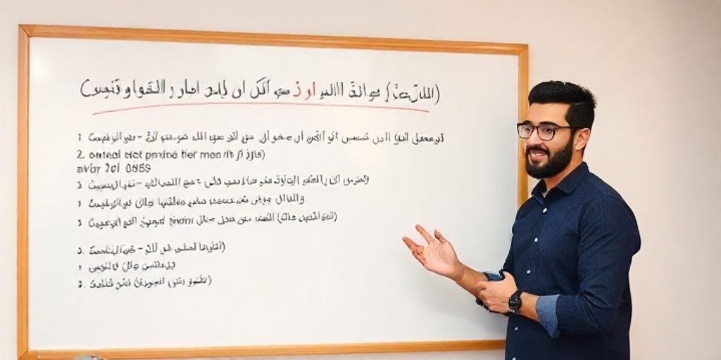 An engaging, friendly team member from گیفت کارت فوری explaining steps on a whiteboard, with bold Persian typography and friendly vibe.